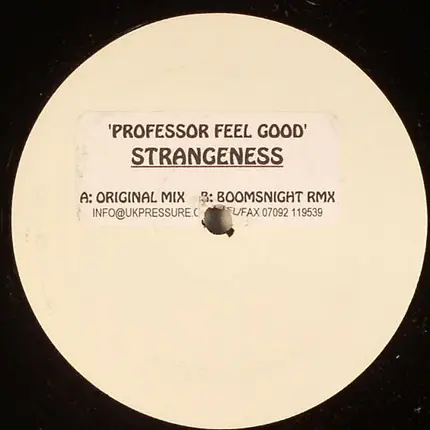 Professor Feel Good - Strangeness