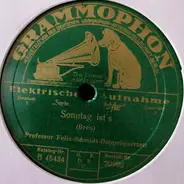 Professor Felix-Schmidt-Doppelquartett - Heimkehr / Sonntag Ist's