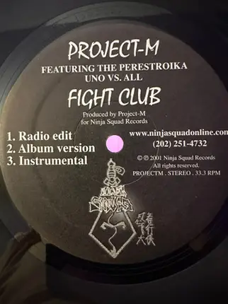 Project-M , Jessie X , The Perestroika - The Body Rock 2001/Fight Club