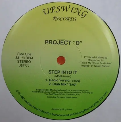 Project D - Step Into It