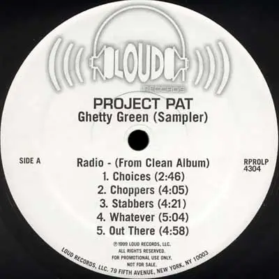 Project Pat - Ghetty Green