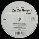12'' - Project MSC Feat. Ce Ce Rogers - Superstar (The Remixes Part 2) - WHITE LABEL, STICKERED