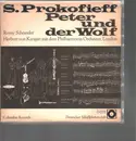 10'' - Prokofieff - Peter und der Wolf,, Romy Schneider, Karajan, Philh Orch London