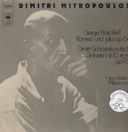 Prokofieff / Schostakowitwsch / Mitropoulos - Romeo und Julia op. 64 / Sinf. No. 10 e-moll op. 93