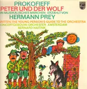 LP - Prokofiev / Britten - Peter und der Wolf /  The Young Person's Guide To The Orchestra