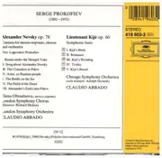 CD - Prokofiev - Prokokjew:Alexander Nevsky - Lieutenant Kijé
