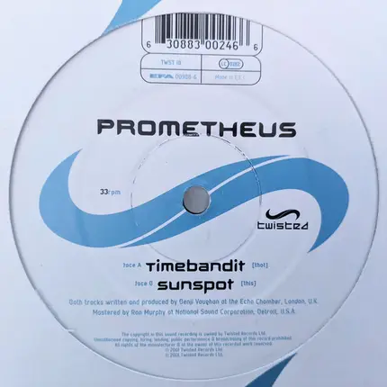 Prometheus - Timebandit / Sunspot