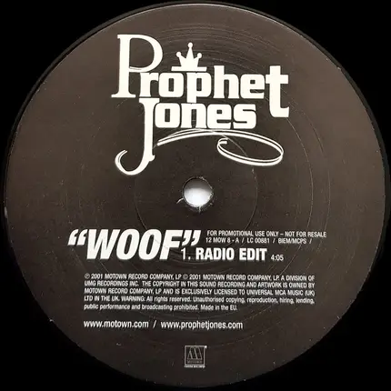 Prophet Jones - Woof