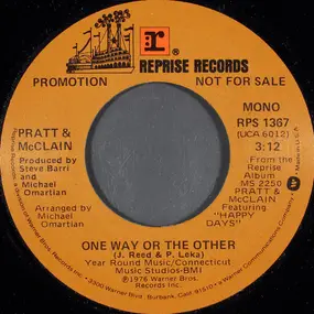 Pratt & McClain - One Way Or The Other