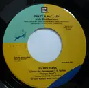 7inch Vinyl Single - Pratt & McClain With Brotherlove - Happy Days / Devil With A Blue Dress