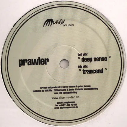 Prawler - Deep Sense / Trancend