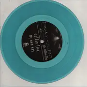 7inch Vinyl Single - Pray Silent - The Golden Flag - blue clear