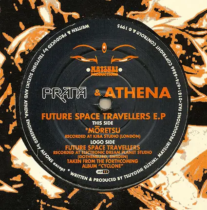 Prana & Athena - Future Space Travellers E.P