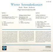 LP - Haydn / Mozart / Beethoven - Wiener Serenadenkonzert
