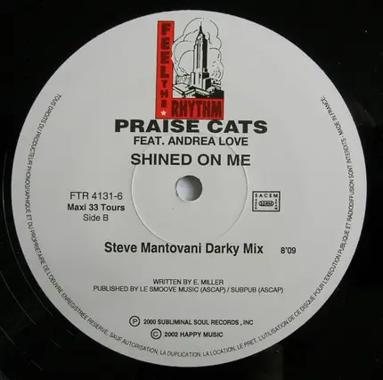 Praise Cats - Shined on Me