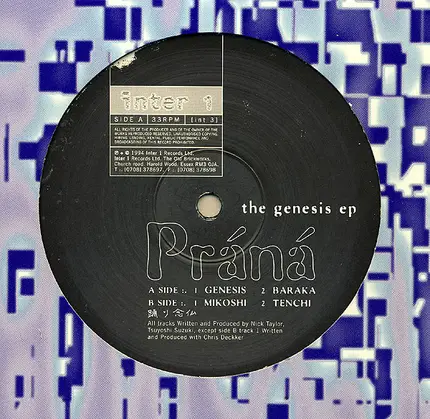 Prana - The Genesis EP