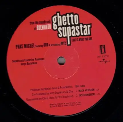 Pras Michel / Mya - Ghetto Supastar (That Is What You Are) / Don't Be Afraid