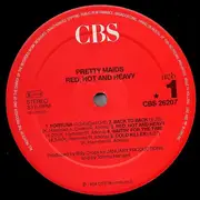 LP - Pretty Maids - Red, Hot And Heavy