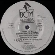 12inch Vinyl Single - Precious - In Motion (Definition Of A Track)