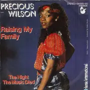 7'' - Precious Wilson - Raising My Family / The Night The Music Died