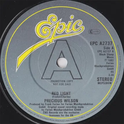 Precious Wilson - Red Light