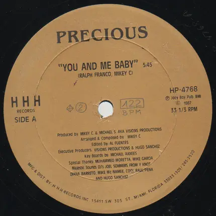 Precious - You And Me Baby