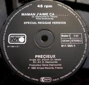 12inch Vinyl Single - Precieux - Maman J'aime Ca