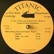 LP - Preethi De Silva, C.F Emmanuel Bach, J.G Müthel - Keyboard Music in the Empfindsamer Style