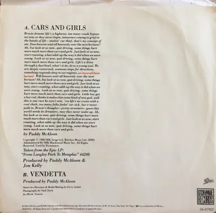 Prefab Sprout - Cars And Girls