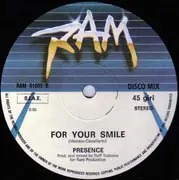 12inch Vinyl Single - Presence - Help Me Mama (Part 2) / For Your Smile