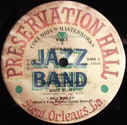 Preservation Hall Jazz Band - New Orleans, Volume 1