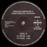 12inch Vinyl Single - Pressure Generator 1 - Trancendental Warfare