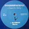 12inch Vinyl Single - Presswerk - Don't Cry - Blue Transparant