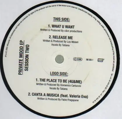 Private Mood Project - Session Two