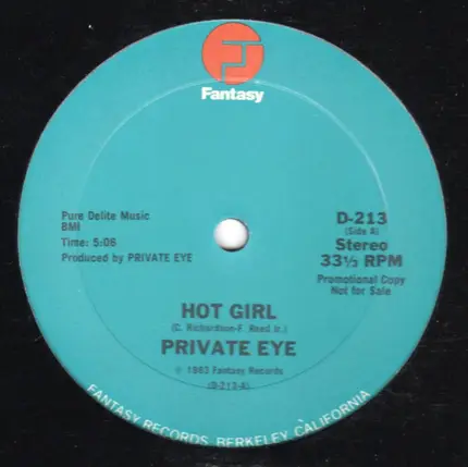 Private Eye - Hot Girl