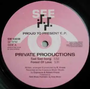Private Productions - Proud To Present EP