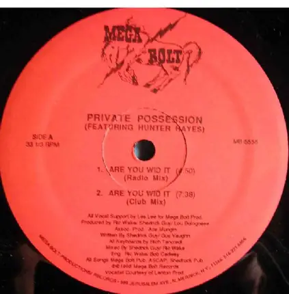 Private Possession Featuring Hunter Hayes - Are You Wid It