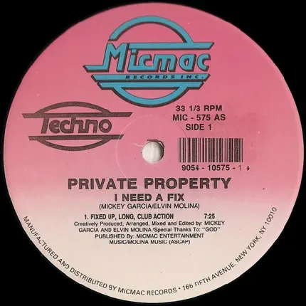 Private Property - I Need a Fix