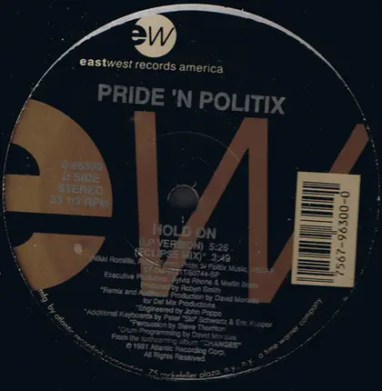 Pride 'N Politix - Hold On