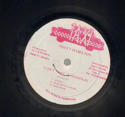 Prilly Hamilton - Don't Take It Personal