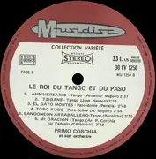 LP - Primo Corchia Y Su Orquesta - Le Roi Du Tango Et Du Paso