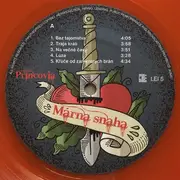 LP - Princovia - Márna Snaha - Orange & Red marbled transparent vinyl