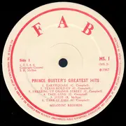 LP - Prince Buster - Fabulous Greatest Hits