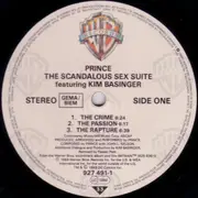 12inch Vinyl Single - Prince featuring Kim Basinger - The Scandalous Sex Suite