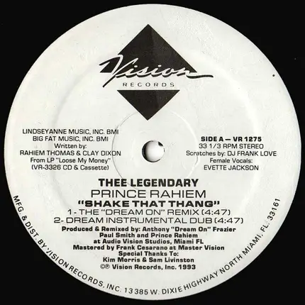 Prince Rahiem - Shake That Thang