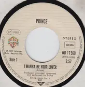 7inch Vinyl Single - Prince - I Wanna Be Your Lover