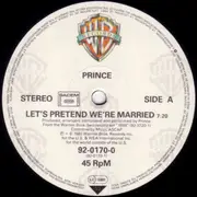 12inch Vinyl Single - Prince - Let's Pretend We're Married