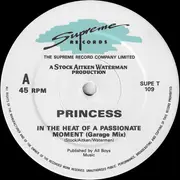 12inch Vinyl Single - Princess - In The Heat Of A Passionate Moment
