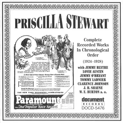 Priscilla Stewart - Complete Recorded Works In Chronological Order (1924-1928)