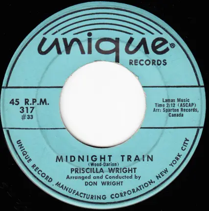Priscilla Wright - Midnight Train
